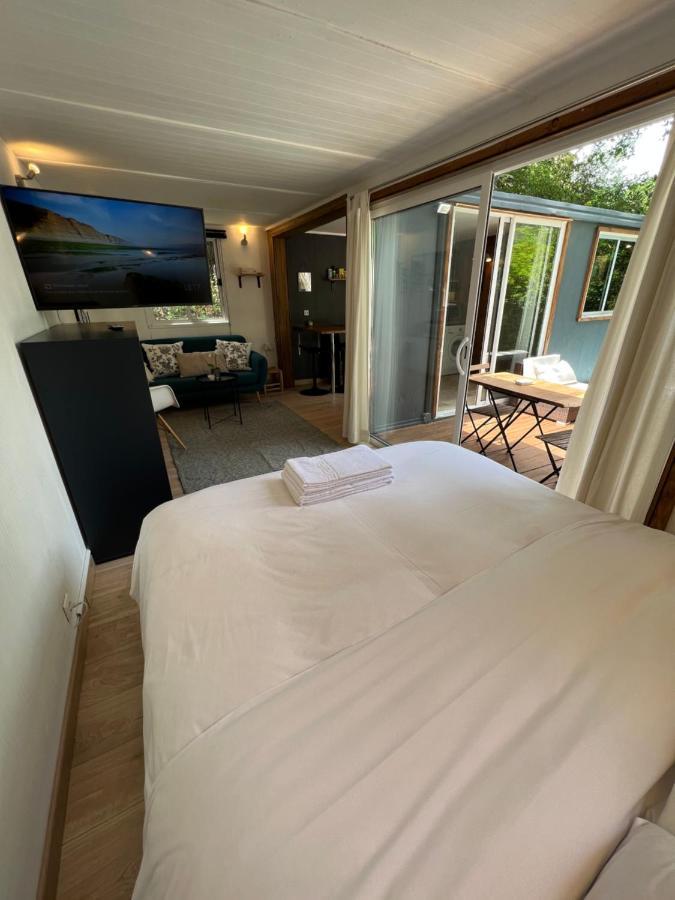 Superbe Cabane Jacuzzi Jardin Clim Wifi Parking Мерой Екстериор снимка