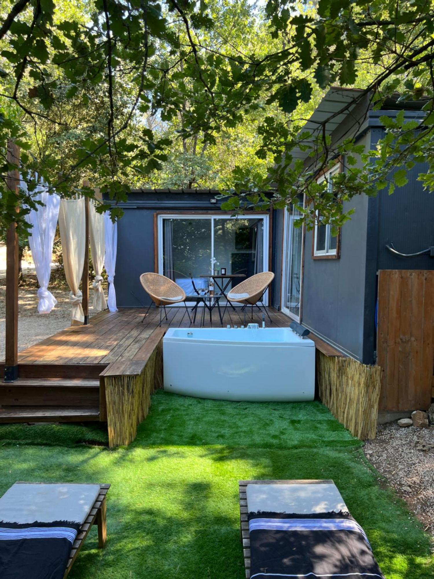Superbe Cabane Jacuzzi Jardin Clim Wifi Parking Мерой Екстериор снимка
