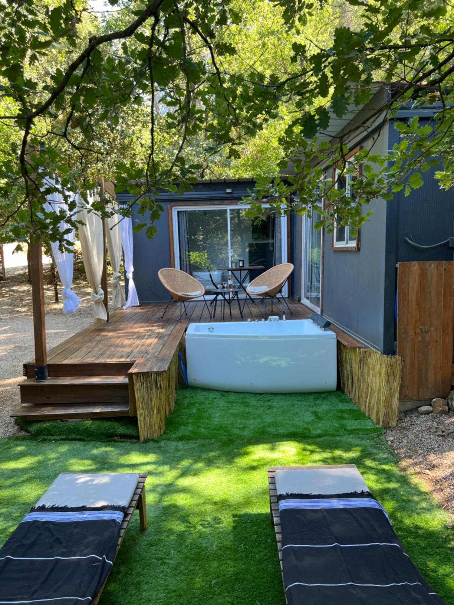 Superbe Cabane Jacuzzi Jardin Clim Wifi Parking Мерой Екстериор снимка